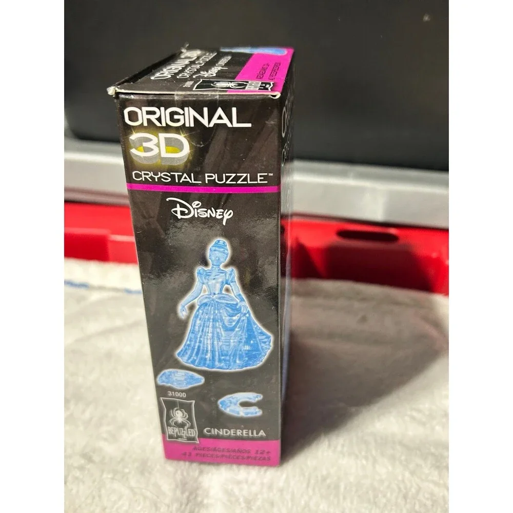Disney Cinderella Original 3D Crystal Puzzle
